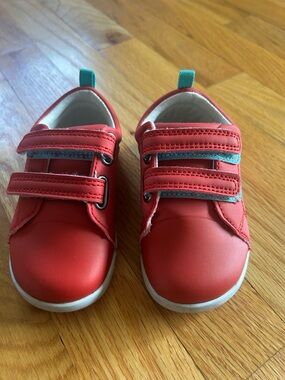 Ten Little kids shoes.